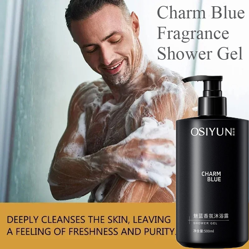 Perfume Fragrance Shower Gel - 500ml Charm Blue Fragrance Douchegel Heren