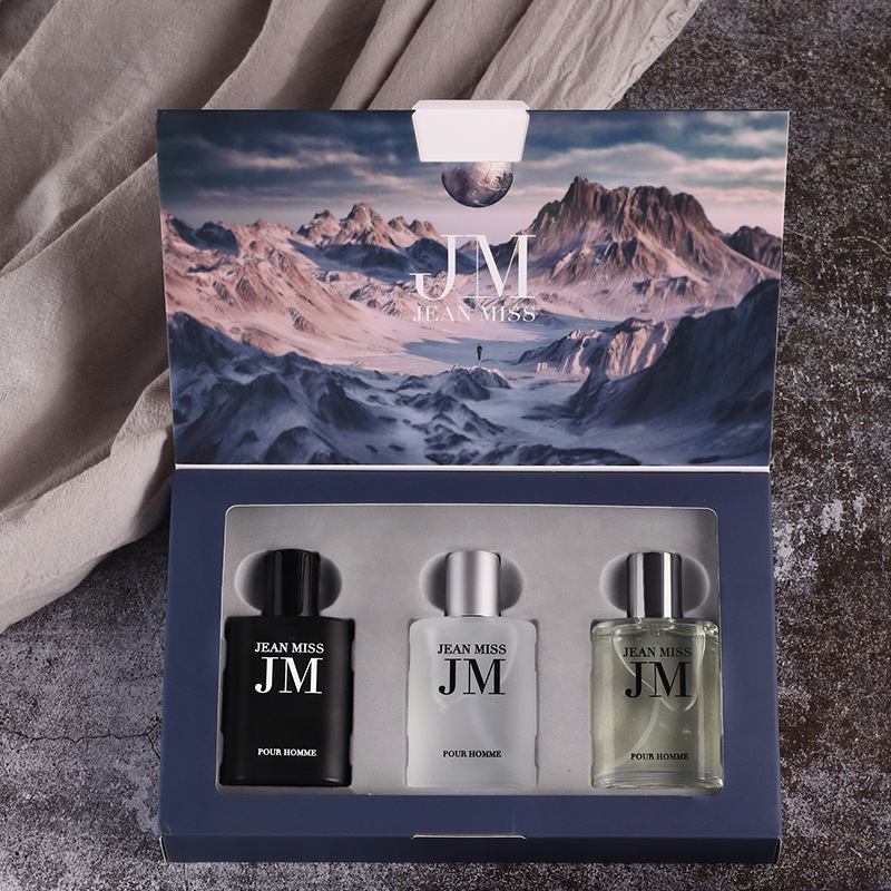 Perfume Alcohol Fragrance - 3-delige Eau de Toilette Cologne Geschenkset