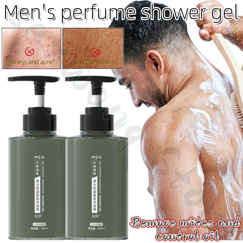 Perfume Fragrance Shower Gel - Herenparfum-type geur douchegel 300ml verwijdert mijten,