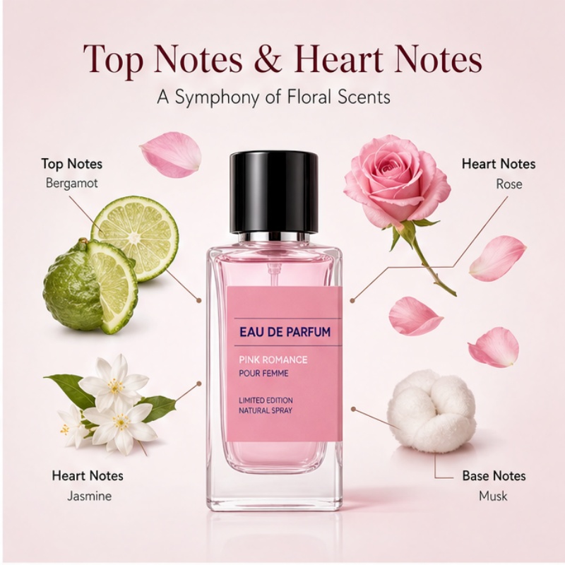 Elegant roze romantisch damesp - On Perfume & Fragrance Kota Bogor recensie en prijs