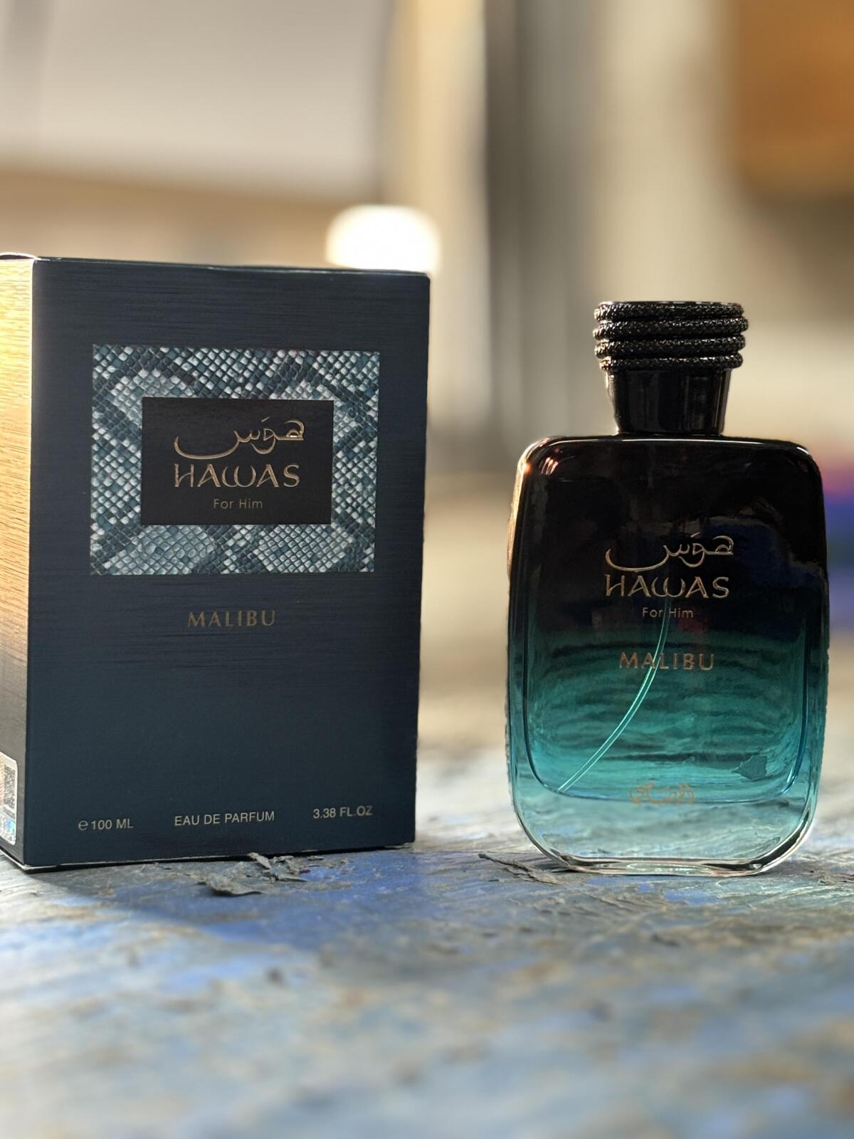 Rasasi Hawas Malibu For Him ED - Perfume Fragrance Blue recensie en prijs
