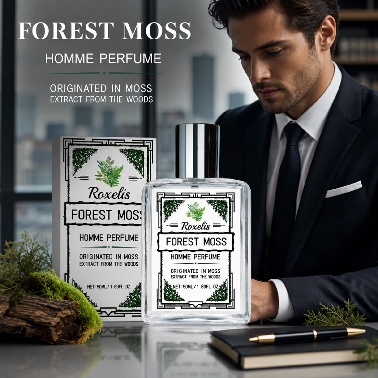 Bos- en whiskygeurende parfum  - Perfume Alcohol Fragrance recensie en prijs